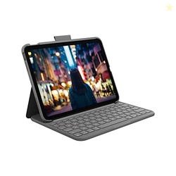 Logitech Slim Folio Keyboard Case for iPad (10th gen & A16) with Integ