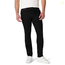 Amazon Essentials Men's Medium Stretch Skinny-Fit Jeans, Black, 34W x 