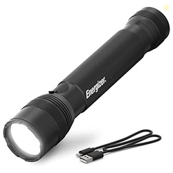 Energizer TacR-1000 Flashlight Rechargeable, Bright Rechargeable Tacti