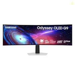 Samsung 49" Odyssey G93SC Series Curved Gaming Monitor, QD-OLED, 240Hz