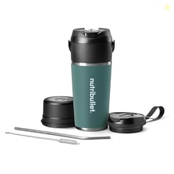 nutribullet Flip Portable Blender with Insulated Cup, Eucalyptus, NBPB