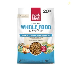 The Honest Kitchen Whole Food Clusters Grain Free Turkey Dry Dog Food,