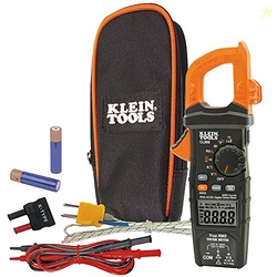 Klein Tools CL800 Digital Clamp Meter, Auto Ranging TRMS, AC/DC Volt/C