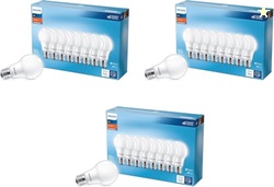 PHILIPS LED 40W A19 24-Pack Basic Soft White Light Bulbs (2700K) 450 L