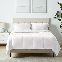Amazon Basics 3-Piece Micromink Sherpa Bedding Set, Ultra-Soft, Warm A