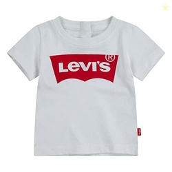 Levi's Baby Batwing T-Shirt, White, 12M