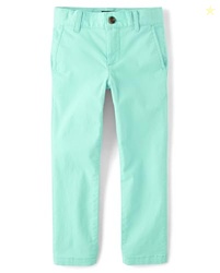 The Children's Place,Stretch Skinny Chino Pants,5 Mellow Aqua