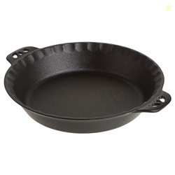 Camp Chef True Seasoned Cast Iron Pie Pan 10"