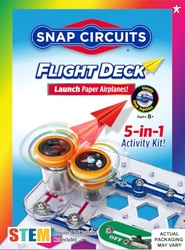 Snap Circuits Flight Deck Science/STEM Toy kit | Ages 8+ | Constructio