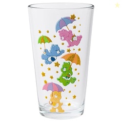 Silver Buffalo Care Bears Star Shower Featuring Cheer, Grumpy, Good Lu