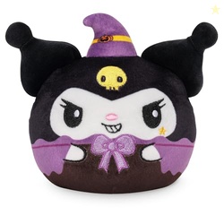 TeeTurtle Reversible Sanrio Kuromi Plushie 4-Inch Costume Two-Sided Fl