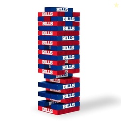 Wild Sports NFL Buffalo Bills Table Top Stackers Game , 3" x 1" x .5"