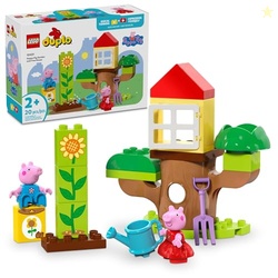 LEGO DUPLO Peppa Pig Garden and Tree House Toddler Toy, Building Block