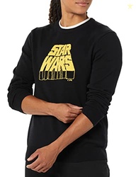 Amazon Essentials Men's Men's Disney Crew Sweaters Sweater, Star Wars 