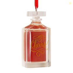 Hallmark Holiday Decanter Christmas Ornament