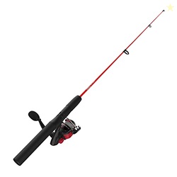 Zebco Dock Demon Spinning Reel and Fishing Rod Combo, 30-inch 1-Piece 