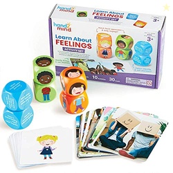 hand2mind Learn About Feelings Set, Social Skills Games for Kids, Soci