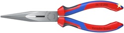 KNIPEX Tools - Long Nose Pliers With Cutter, Multi-Component (2612200)