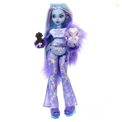 Monster High Doll, Abbey Bominable Yeti Fashion Doll with Pet Mammoth 