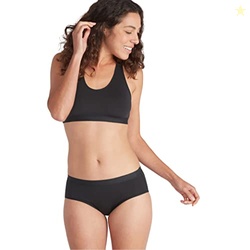 ExOfficio Women's Give-n-Go Sport Mesh 2.0 Bikini Brief, Black, X-Larg