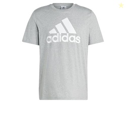 adidas Men's Size Essentials Single Jersey 3-Stripes T-Shirt, Medium G