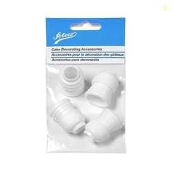 Ateco Standard Plastic Couplers, for Use Cake Decorating Tubes and Bag