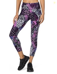 Calvin Klein Women's Performance Pants,Animal Spin Polar,Medium