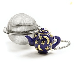 Norpro Stainless Steel 2-Inch Mesh Tea Infuser Ball with Teapot Weight