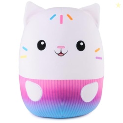 GUND Gabbys Dollhouse Official Cakey Cat Squishy Plush Toy, Cat Stuffe