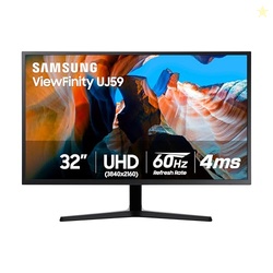 SAMSUNG 32" UJ59 Series 4K UHD (3840x2160) Computer Monitor,VA Panel, 
