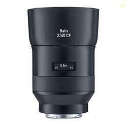 ZEISS Batis 40mm f/2.0 for Sony E Mount Mirrorless Cameras, Black