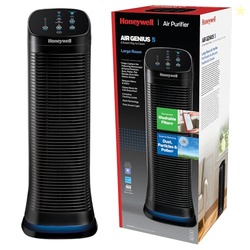 Honeywell Air Genius 5 Air Purifier for Large Rooms up to 1200 Ft, Per