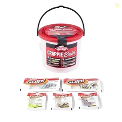 Berkley Crappie Buster Kit, 67 Piece Set Includes 3 Bags of Gulp! Minn