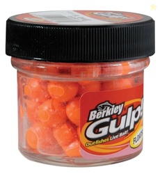 Berkley Gulp! Floating Salmon Eggs Fluorescent Orange, 0.56-Ounce