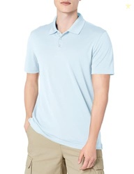Amazon Essentials Men's Golf Polo Shirt, Short Sleeve, Slim-Fit, Quick