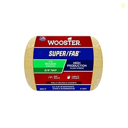 Wooster Brush R241-4 Super/Fab Roller Cover, 3/4-Inch Nap, 4-Inch