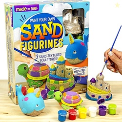Made By Me Paint Your Own Sand Figurines by Horizon Group USA, Create 