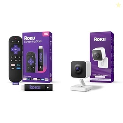 Roku Streaming Stick HD TV Streaming Device with Voice Remote & Roku O
