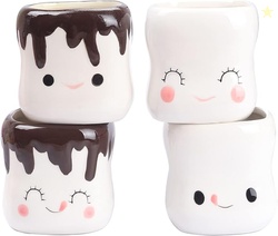 Marshmallow Mugs Set of 4 