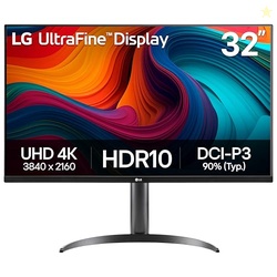 LG 32UR550K-B 32-inch Ultrafine 4K UHD (3840 x 2160) Computer Monitor,