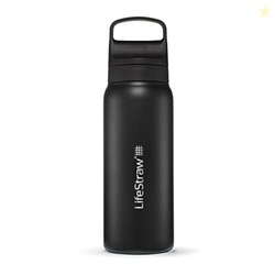 LifeStraw Go Series  Insulated Stainless Steel Water Filter Bottle for