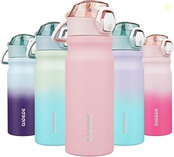 BJPKPK Water Bottle with Straw 
