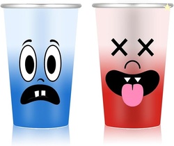 Funny Color Changing Aluminum Cups  2
