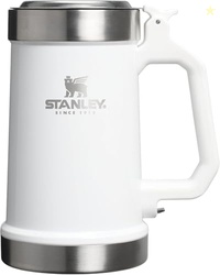 STANLEY Classic Bottle Opener Beer Stein 24 oz | Flip Up Lid and Heavy