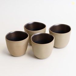 LEMIEUX ET CIE Akita 4-Piece Mug Set