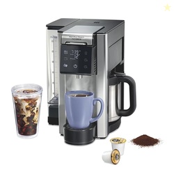 Hamilton Beach FlexBrew Advanced 5-in-1 Thermal Programmable 12 Cup Dr
