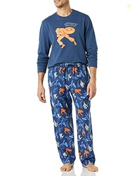 Amazon Essentials Disney | Marvel | Star Wars Men's Flannel Pajama Sle