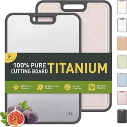 2 in 1 Pure Titanium Cutting Boards