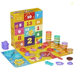 Play-Doh Advent Calendar for Kids 3+, 14 Days to Birthday, Vacation, P