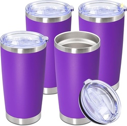 20oz Tumbler Stainless Steel Tumbler Cup,4 Pack